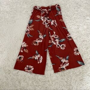 3/$25 Ardene Cropped Wide Leg Coulette Pants